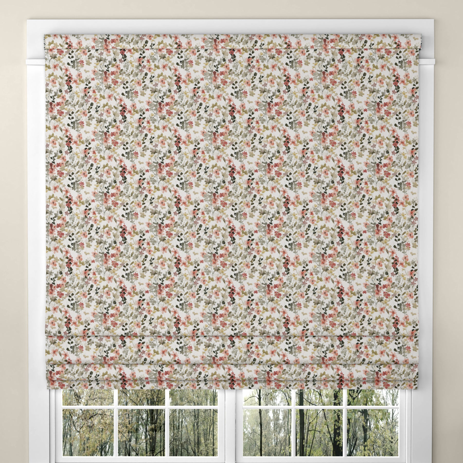 ANTE DECOR Zoe Made To Measure Roman Blind Pink