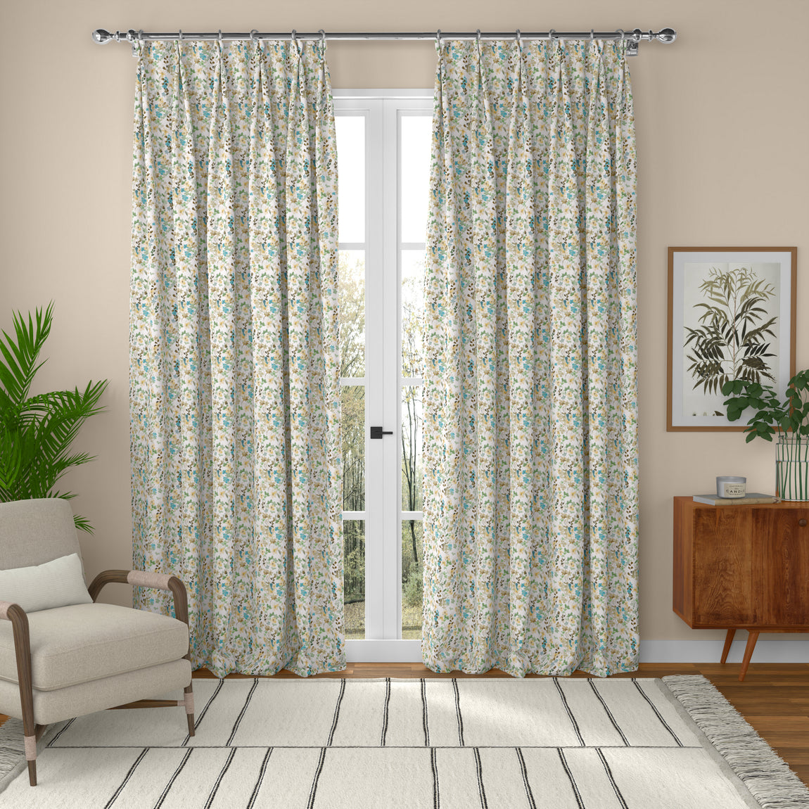 ANTE DECOR Zoe Made To Measure Roman Blind Green