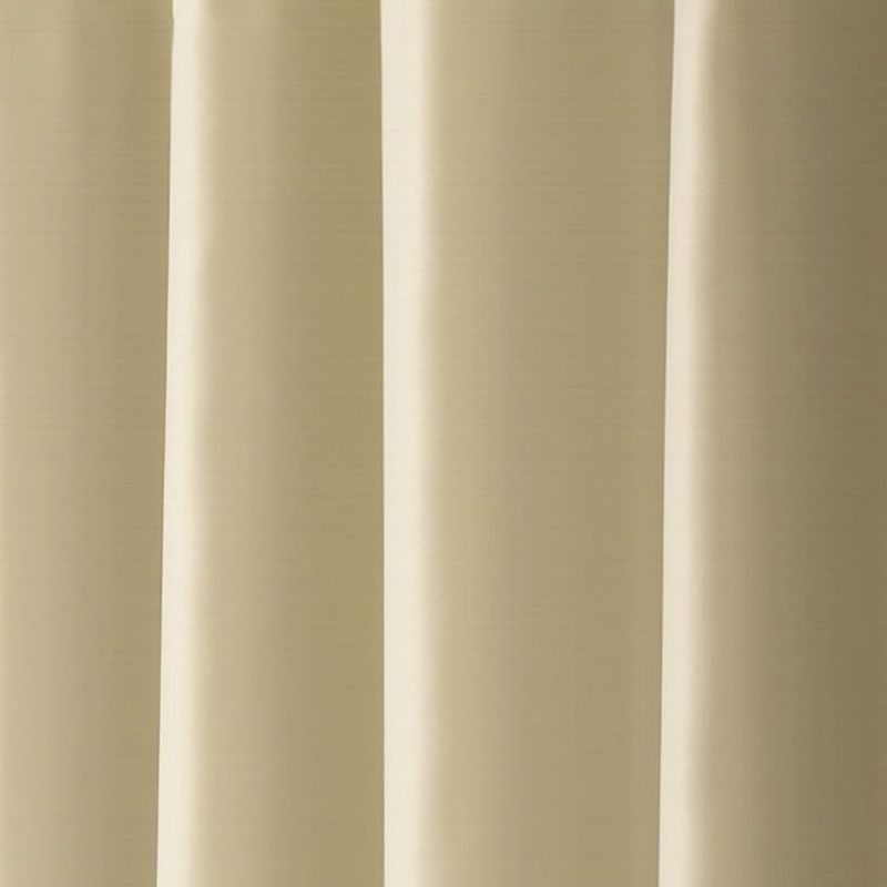 100% Blackout Ready Made Eyelet Curtains Cream