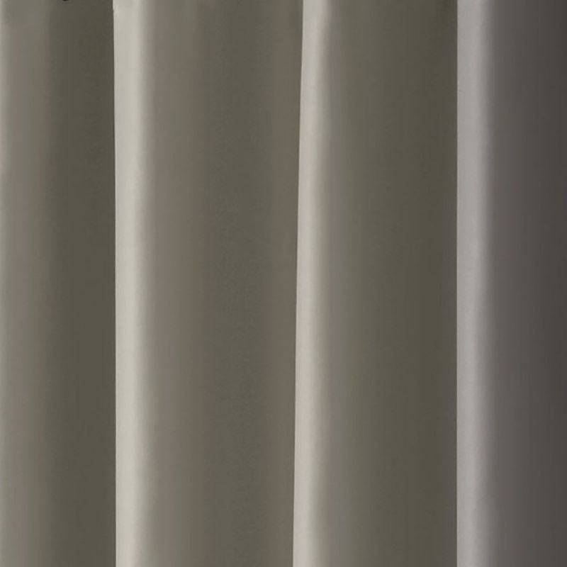 100% Blackout Ready Made Eyelet Curtains Grey