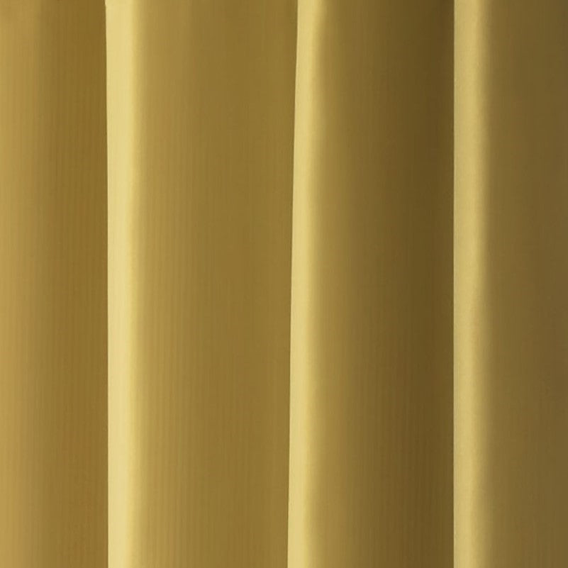 100% Blackout Ready Made Eyelet Curtains Ochre