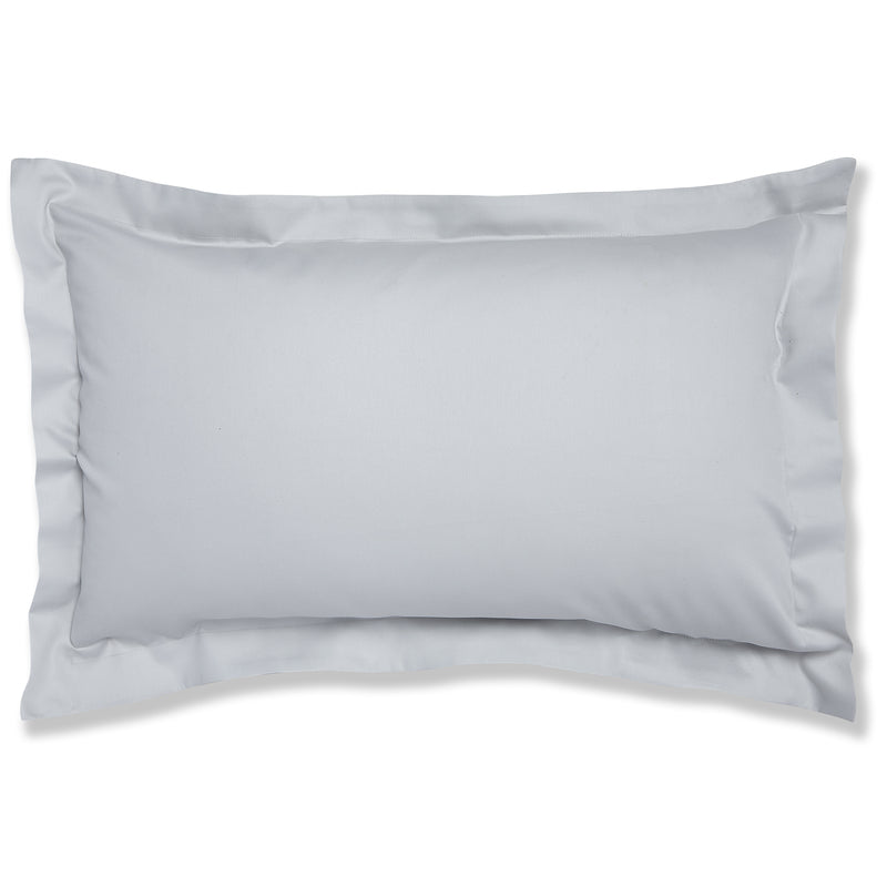 Bianca 200Tc Cotton Percale Oxford Pillowcase Grey