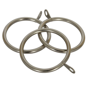 28mm Modo Prospect 6 Pack of Rings Satin Silver