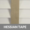 35mm Wood Essence 25mm Tape Wooden Venetian Made To Measure Blind Fine Grain True White