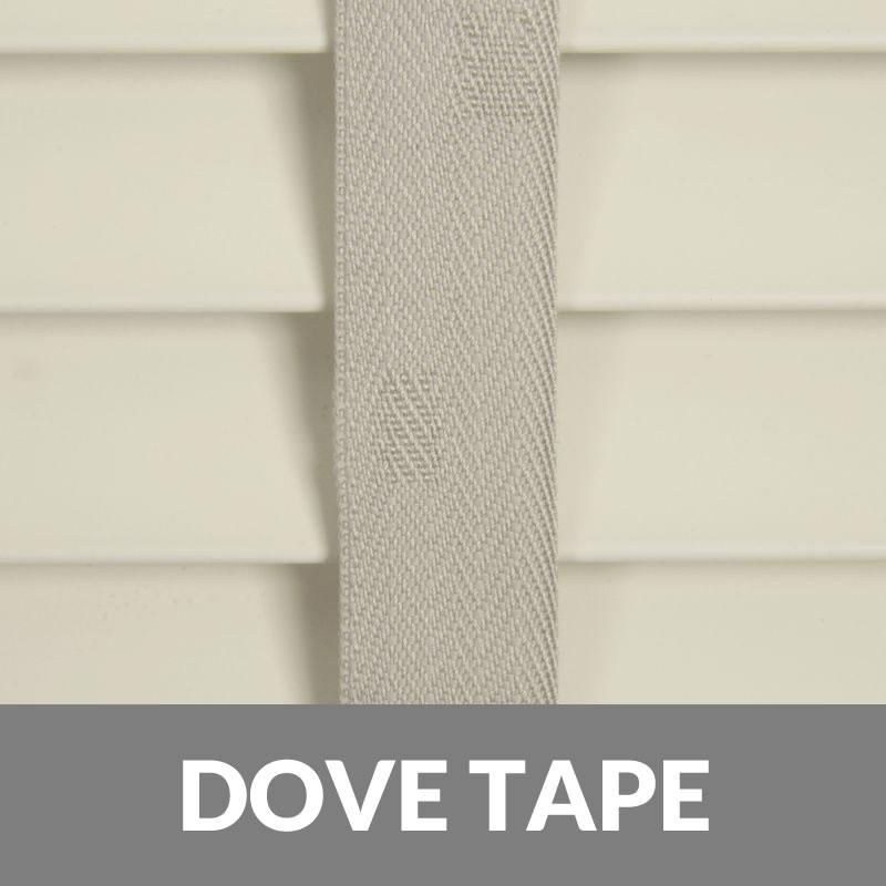35mm Wood Essence 25mm Tape Wooden Venetian Made To Measure Blind Mirage Parchment