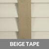 35mm Wood Essence 25mm Tape Wooden Venetian Made To Measure Blind Mirage Parchment