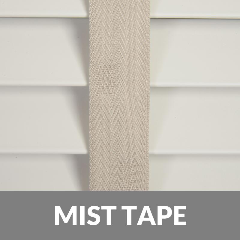 35mm Wood Essence 25mm Tape Wooden Venetian Made To Measure Blind True White