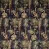 Prestigious Textiles Forbidden Forest Digitally Printed Velvet Fabric Ebony