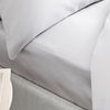 Bianca Cotton 400 Thread Count Bed Linen Fitted Sheet Dove Grey