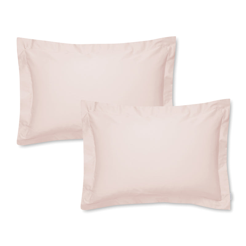 Bianca 400Tc Cotton Sateen Oxford Pillowcase Blush