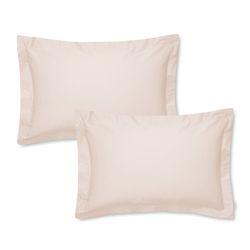 Bianca 400Tc Cotton Sateen Oxford Pillowcase Oyster