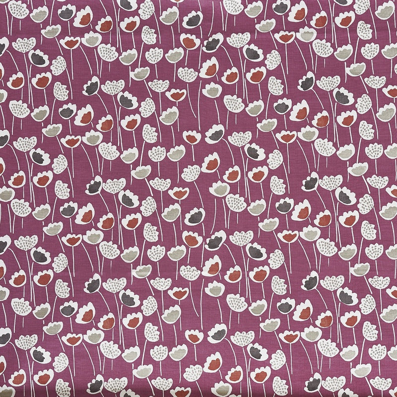 Prestigious Textiles Clara Fabric Very Berry