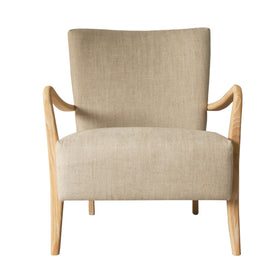 Chedworth Arm Chair Natural Linen