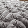 Opulent Velvet 220cm x 240cm Bedspread Neutral