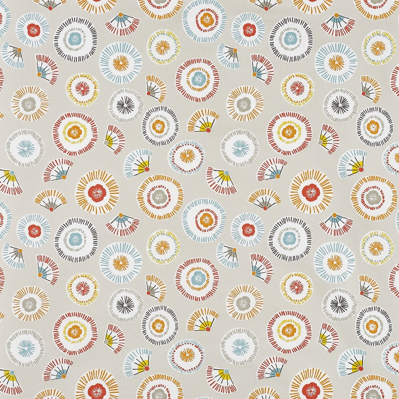 Prestigious Textiles Coconino Fabric Orangina