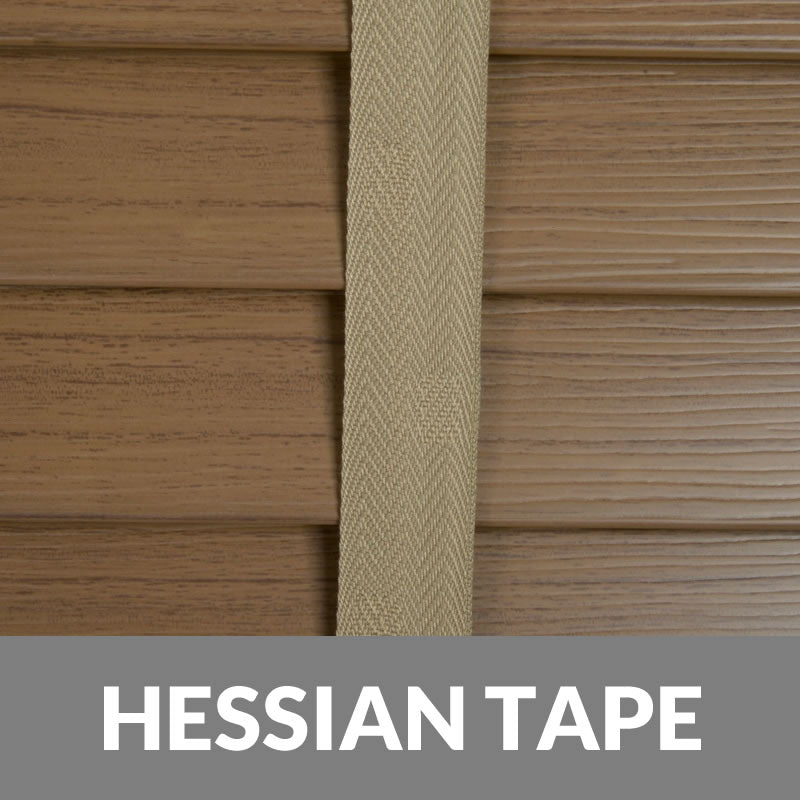 50mm Wood Essence 38mm Tape Wooden Venetian Made To Measure Blind Amber - 38mm Tapes