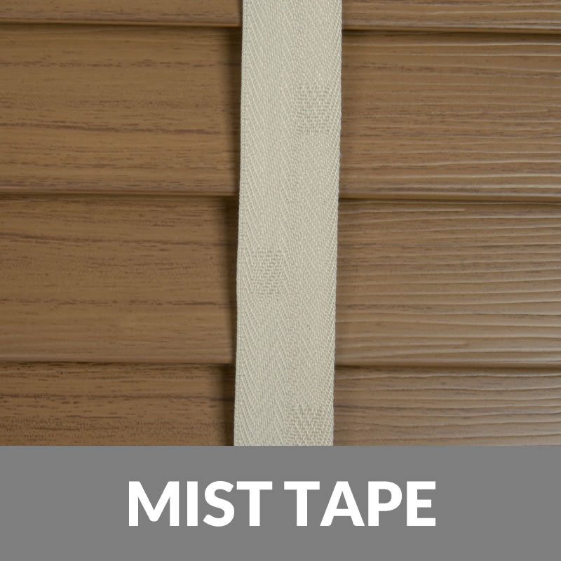 50mm Wood Essence 38mm Tape Wooden Venetian Made To Measure Blind Amber - 38mm Tapes