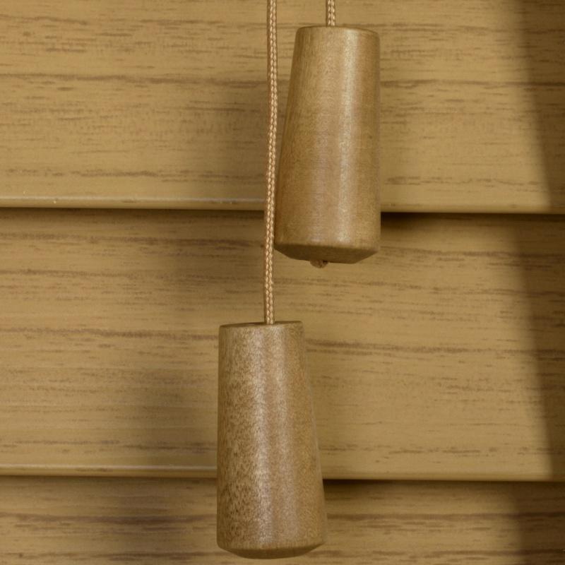 50mm Wood Essence 38mm Tape Wooden Venetian Made To Measure Blind Desert Oak Pine