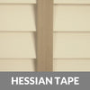 50mm Wood Essence 38mm Tape Wooden Venetian Made To Measure Blind Fine Grain Linara Cream