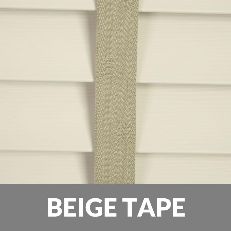 50mm Wood Essence 38mm Tape Wooden Venetian Made To Measure Blind Fine Grain Mirage Parchment