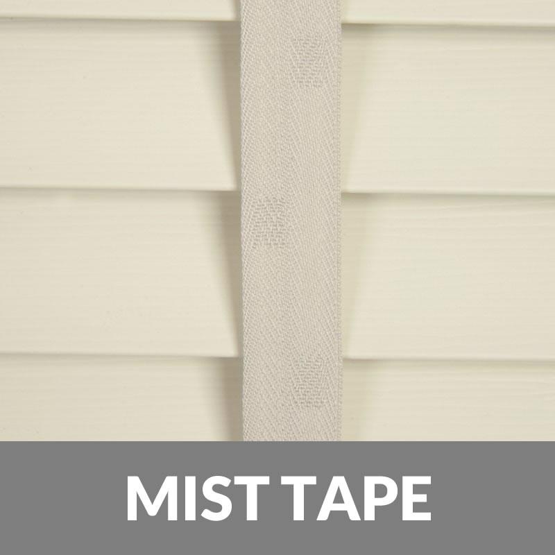 50mm Wood Essence 38mm Tape Wooden Venetian Made To Measure Blind Fine Grain Mirage Parchment