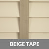 50mm Wood Essence 38mm Tape Wooden Venetian Made To Measure Blind Linara Cream