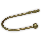 Vienna 28mm Curtain Poles Antique Brass