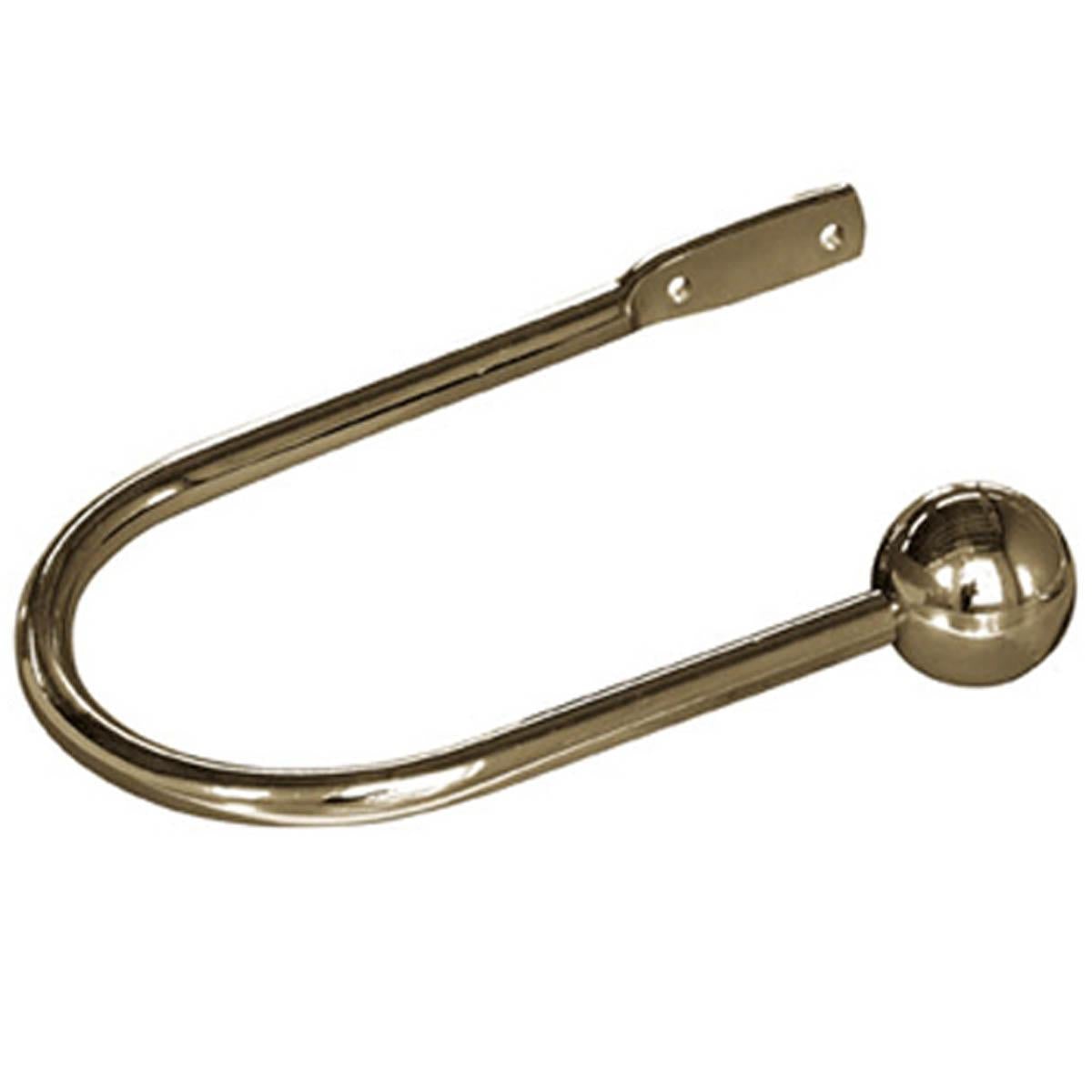 Ball / Vista Hold Back Antique Brass