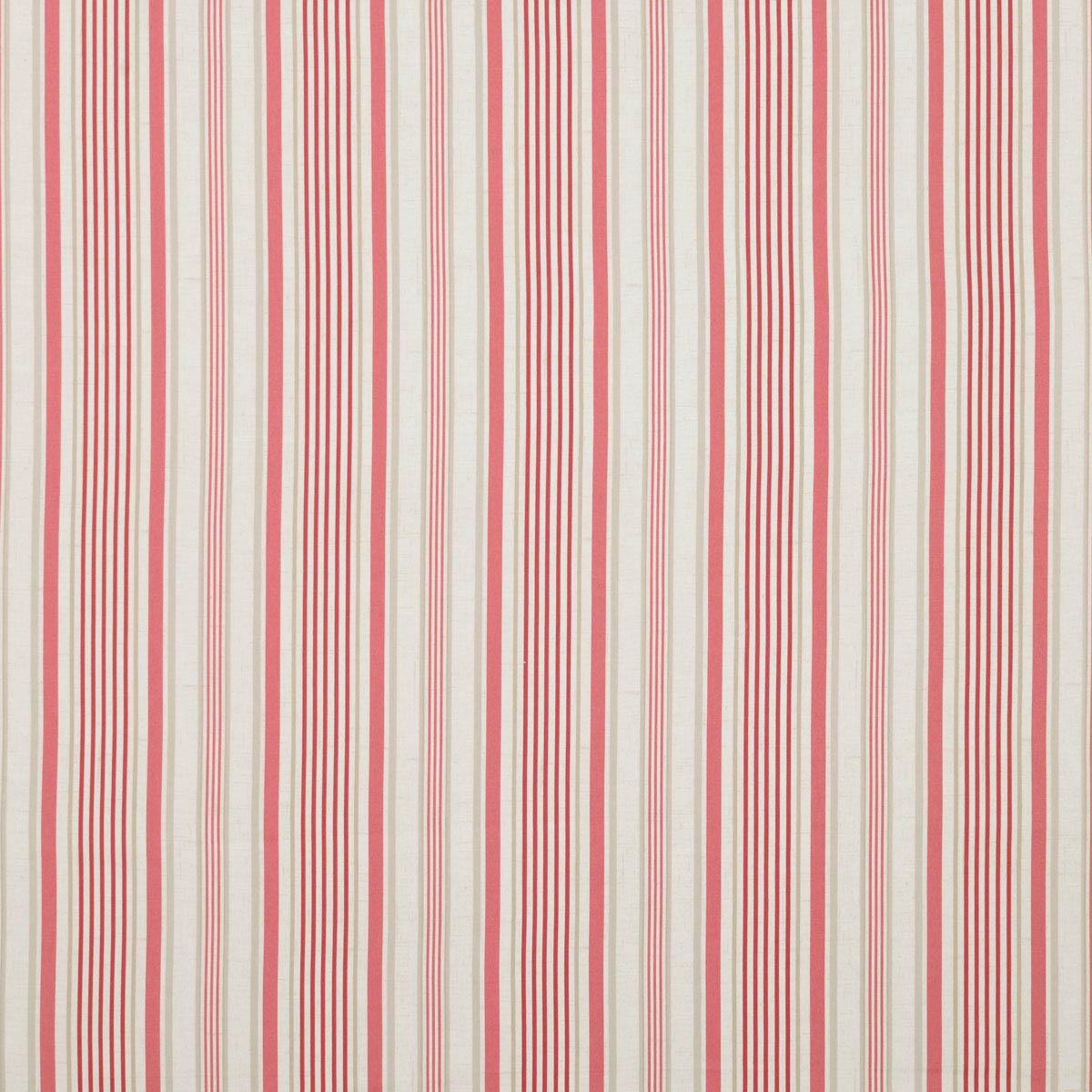 Belle Curtain Fabric Raspberry