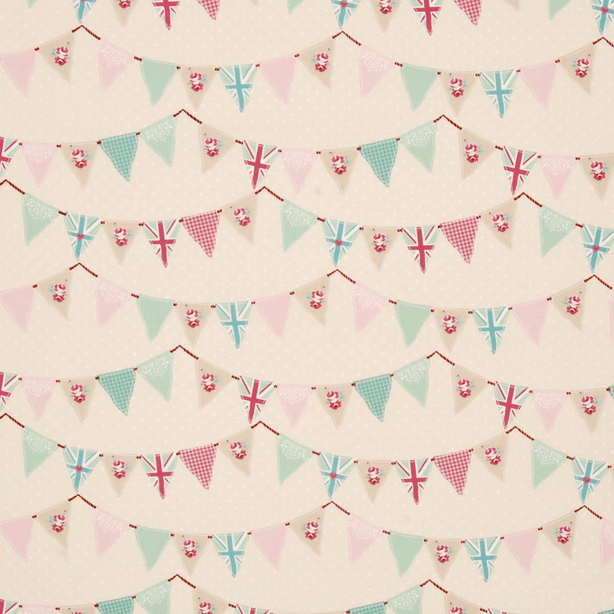 Bunting Fabric Pink