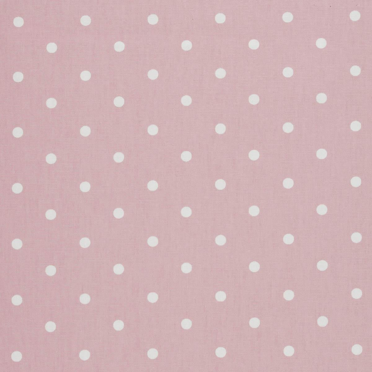 Clarke & Clarke Dotty Fabric Rose
