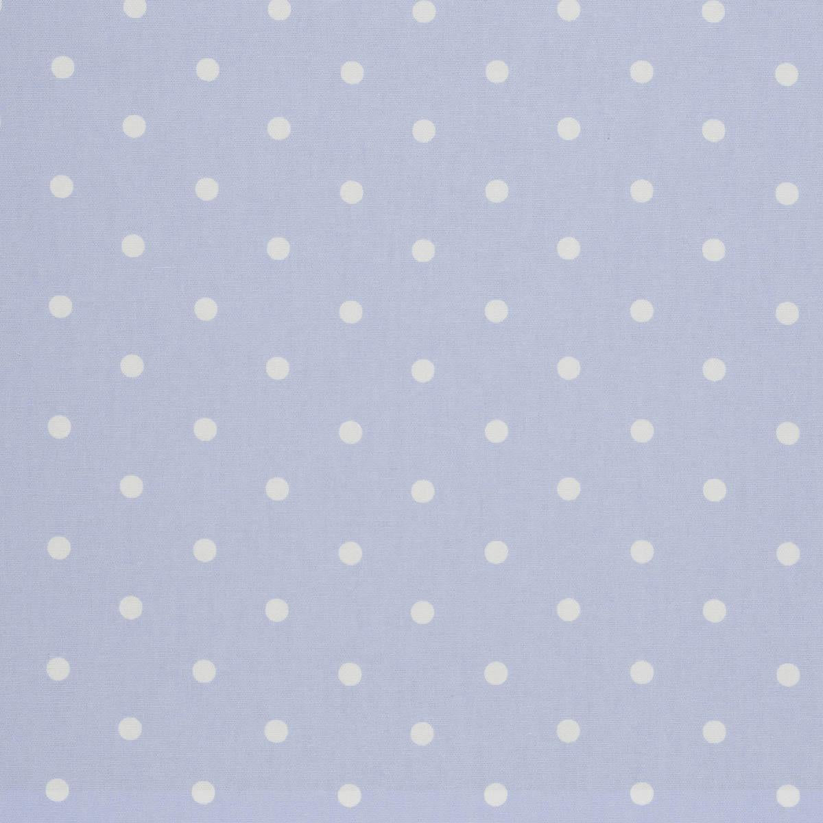 Clarke & Clarke Dotty Fabric Powder Blue