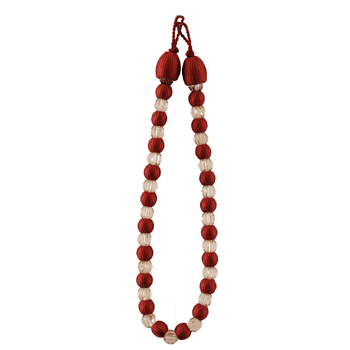 Earle Tie Back Burgundy