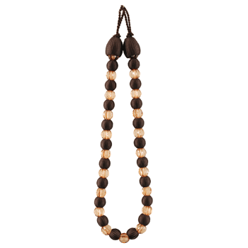 Earle Tie Back Chocolate