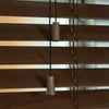 50mm Elementi Wooden Venetian Made To Measure Blind Auburn