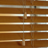 50mm Elementi Wooden Venetian Made To Measure Blind Honey