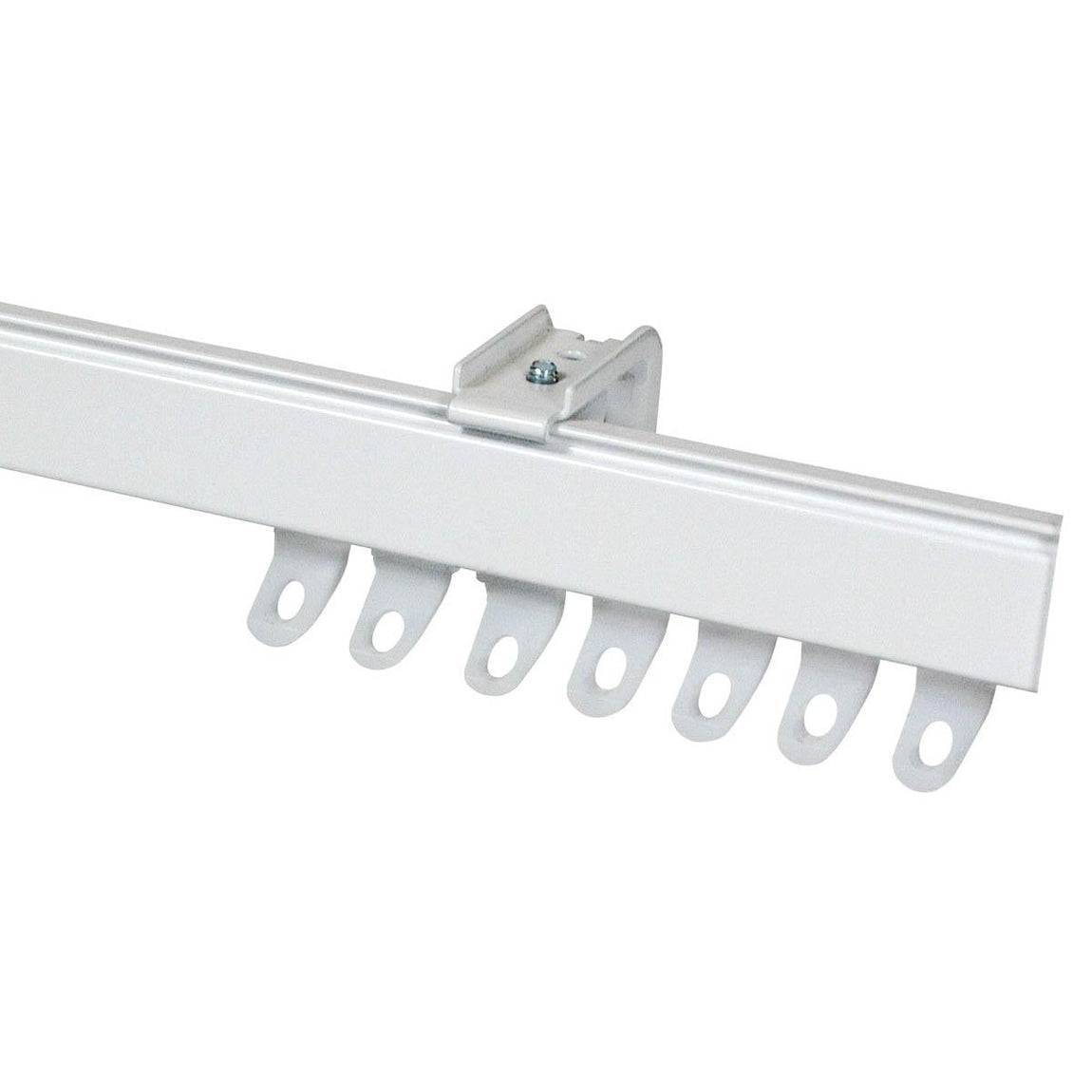 Fineline Curtain Track White
