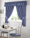 Gingham Value Curtains Blue