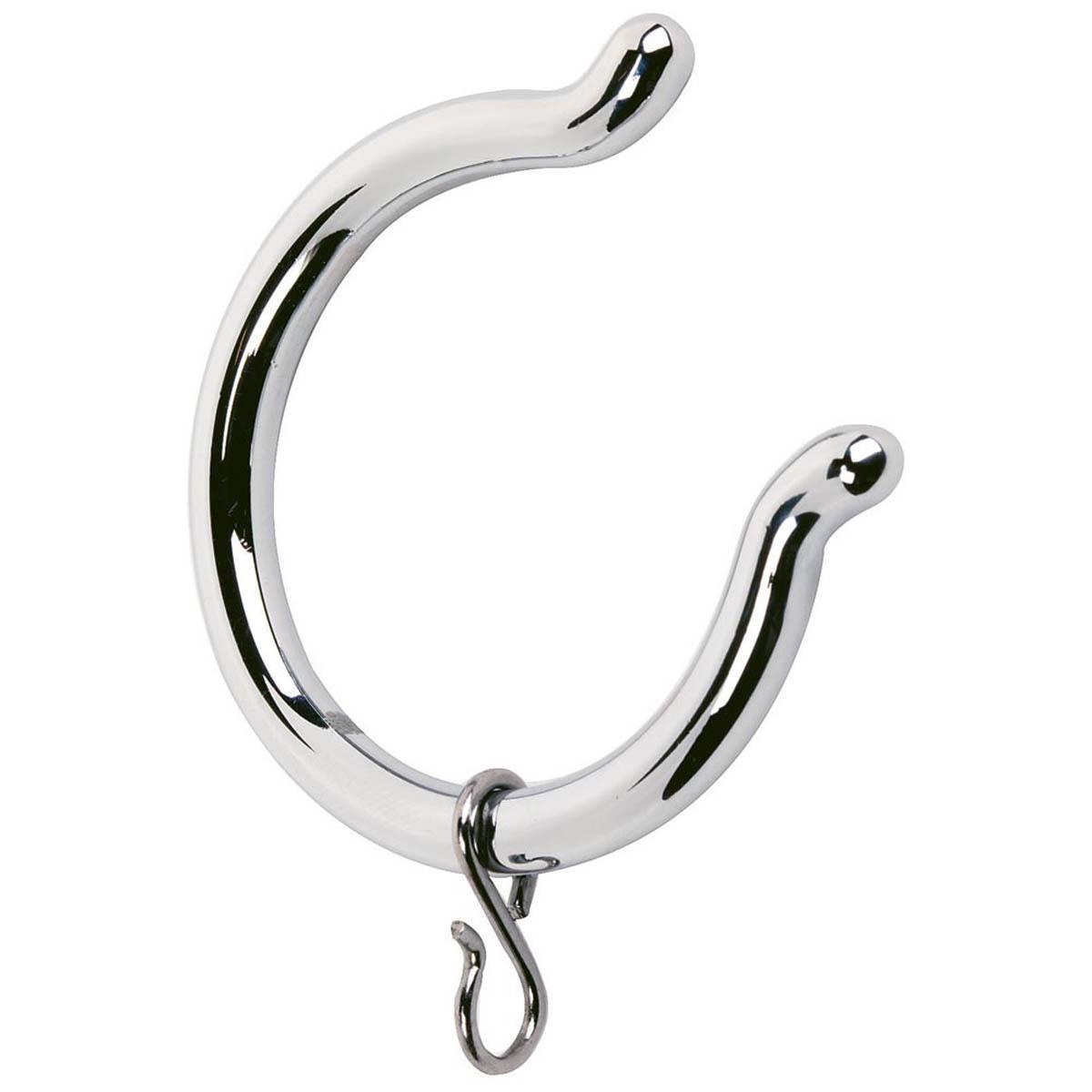 Swish Mix and Match 28mm Pass-Over Bay Pole Rings Chrome