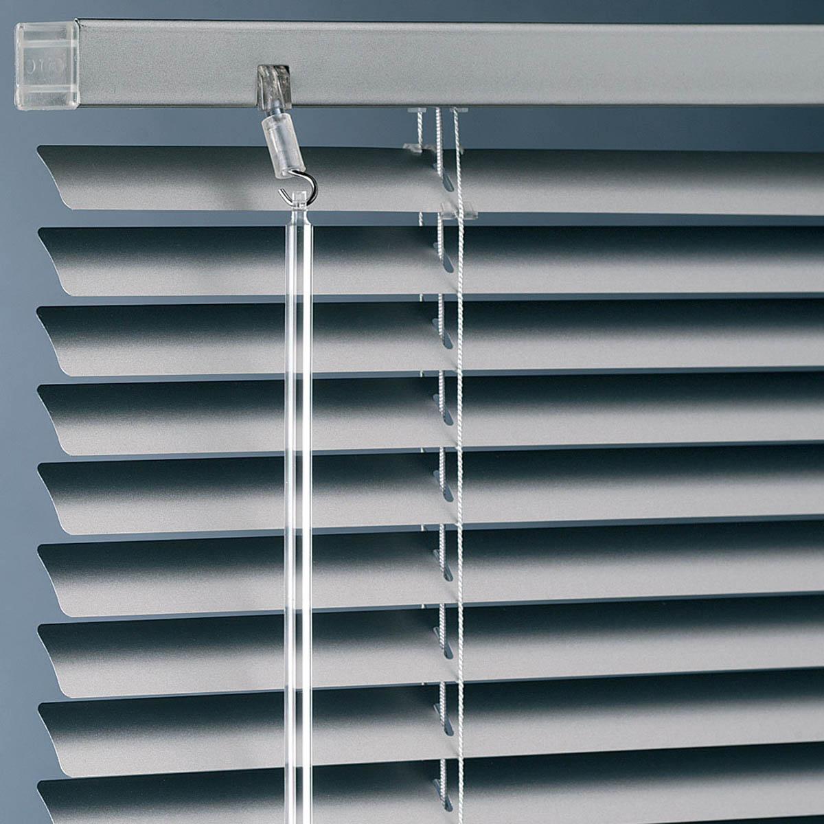 Metal Blinds - Long Drop Silver