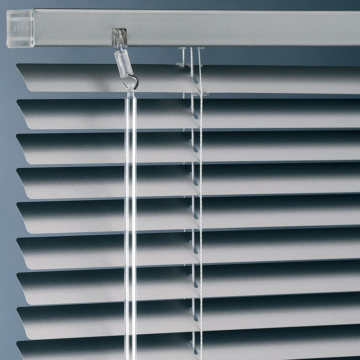 Metal Blinds - Long Drop Silver