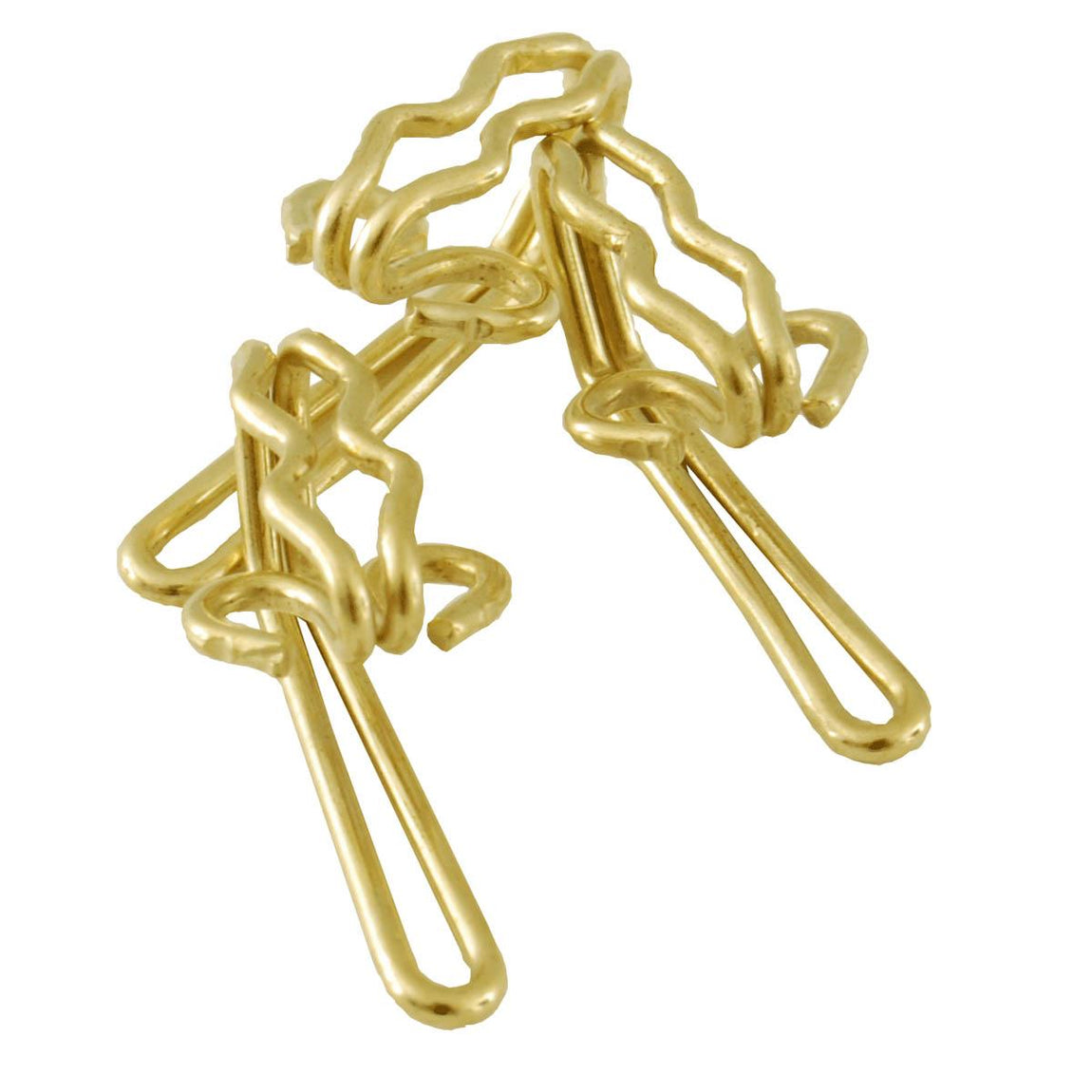 Curtain Hooks (Pk 30) Brass