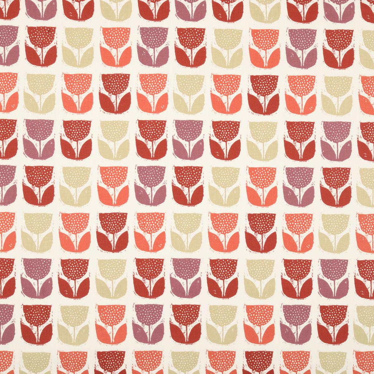 Poppypod Curtain Fabric Firefly