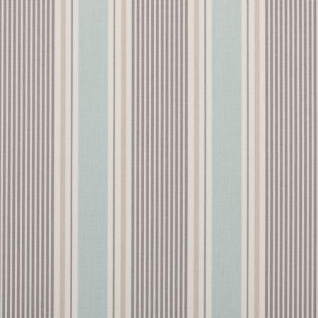 Clarke & Clarke Sail Stripe Fabric Mineral