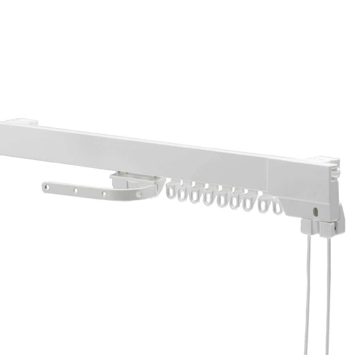 Swish Supreme Corded Curtain Track White