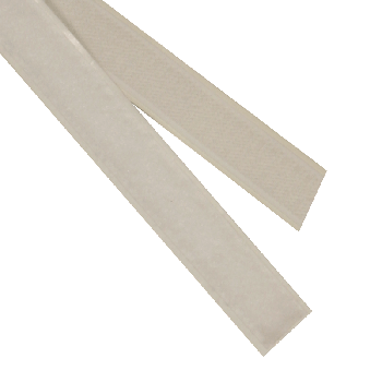 10m Self adhesive Velcro Pack White (25mm)