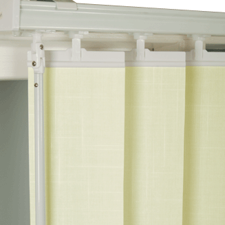 Ready Made Cream Vertical Blinds 94 drop Cream