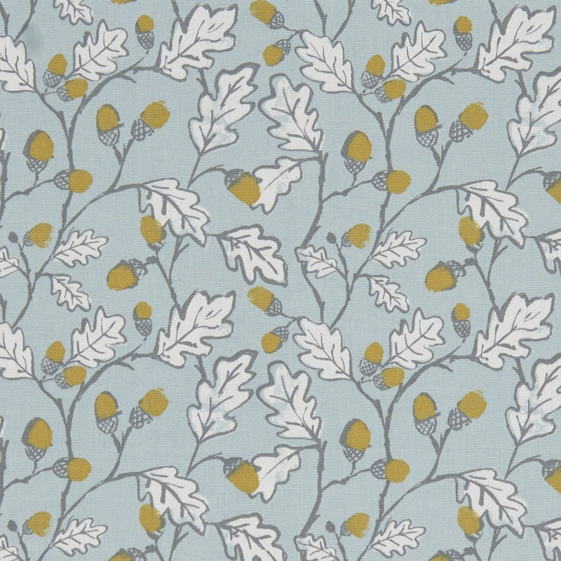 Clarke & Clarke Acorn Trail Fabric Duckegg