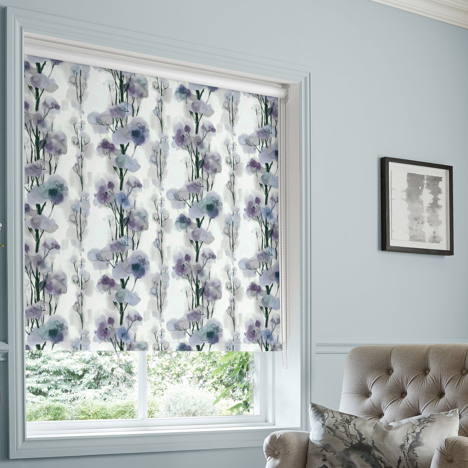 Voyage Aether Made to Measure Blackout Roller Blind Amethyst