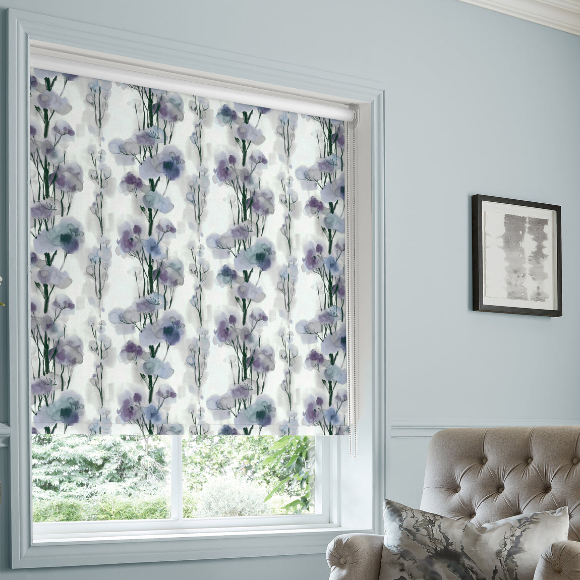 Voyage Aether Made to Measure Blackout Roller Blind Amethyst